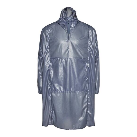 Rains Poncho WMNS River Long Ultralight Anorak Packable Jacket Rain 18770 - Picture 1 of 12